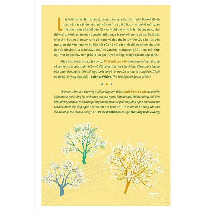 Khúc Hát Của Cây - David George Haskell - NY dịch -