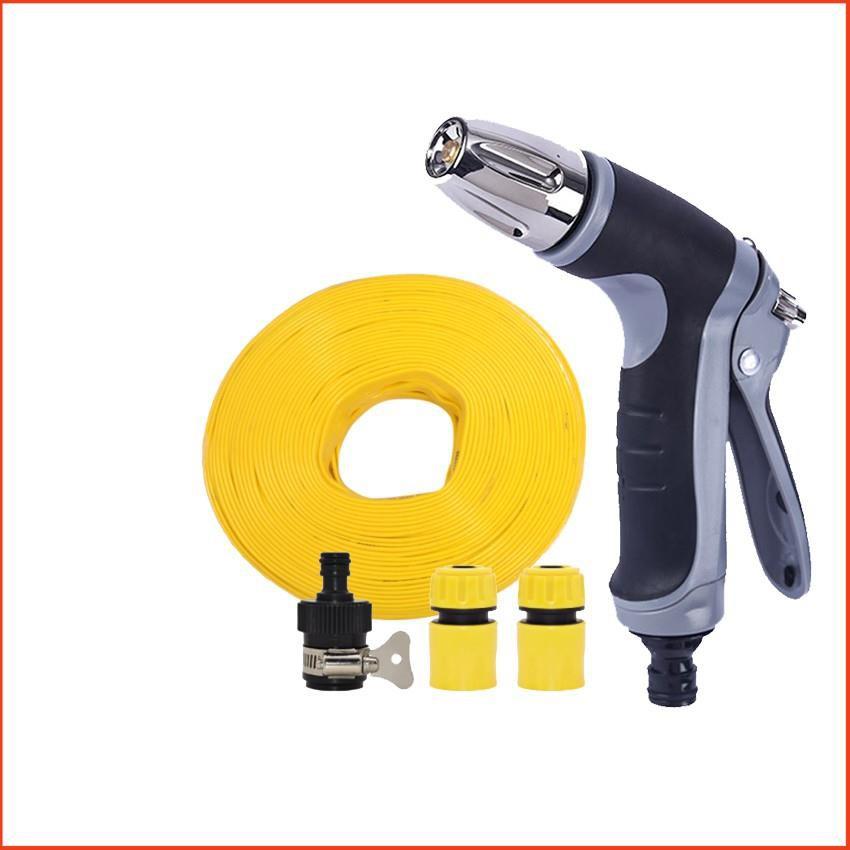 Bộ dây và vòi xịt rửa xe tưới cây tăng áp 7-10m 206817