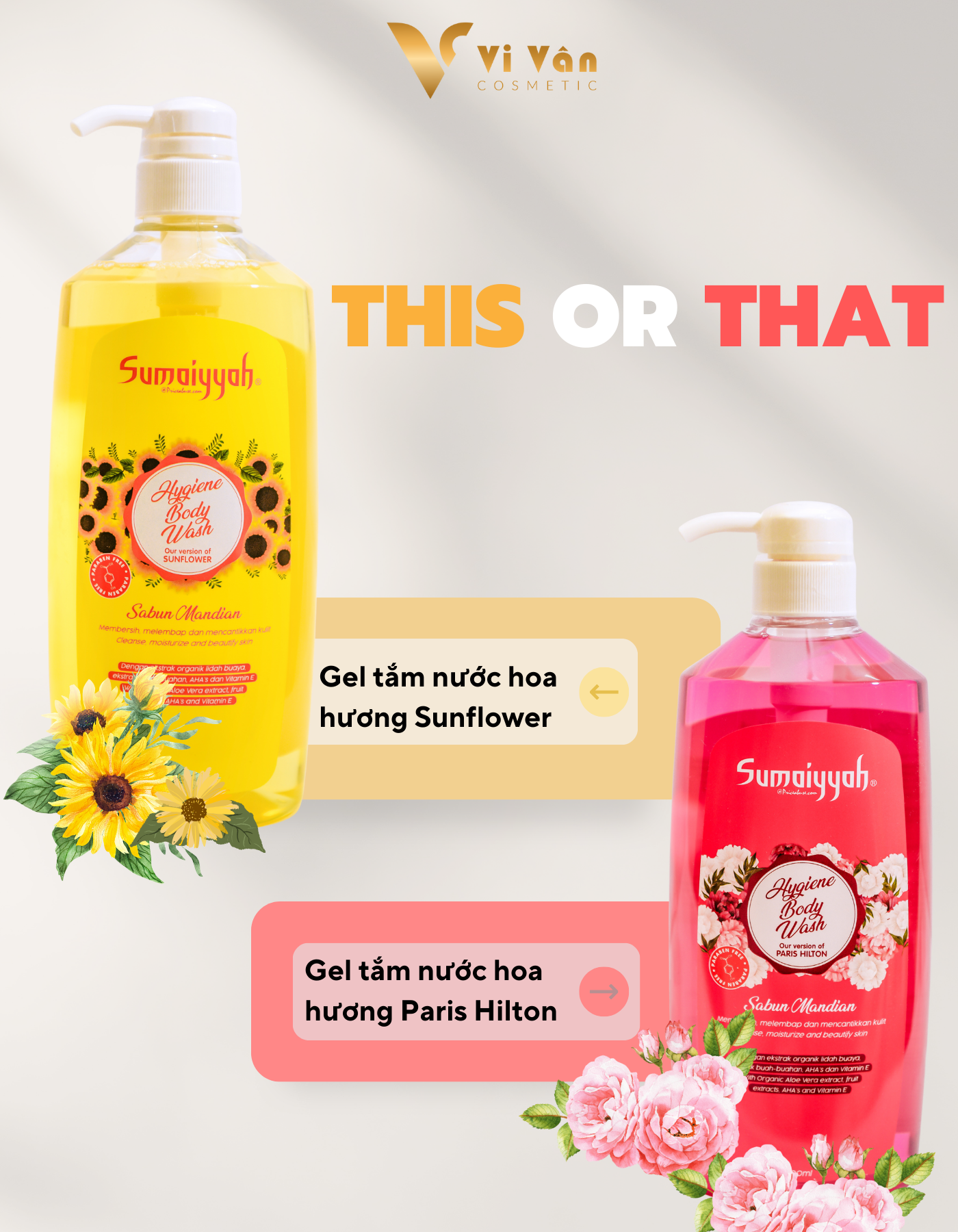 Sữa Tắm Hương Nước Hoa 24G SUMAIYYAH HYGIENE BODY WASH 800ML I Dạng GeL Tắm Hữu Cơ ,Cấp Ẩm và Trắng Da