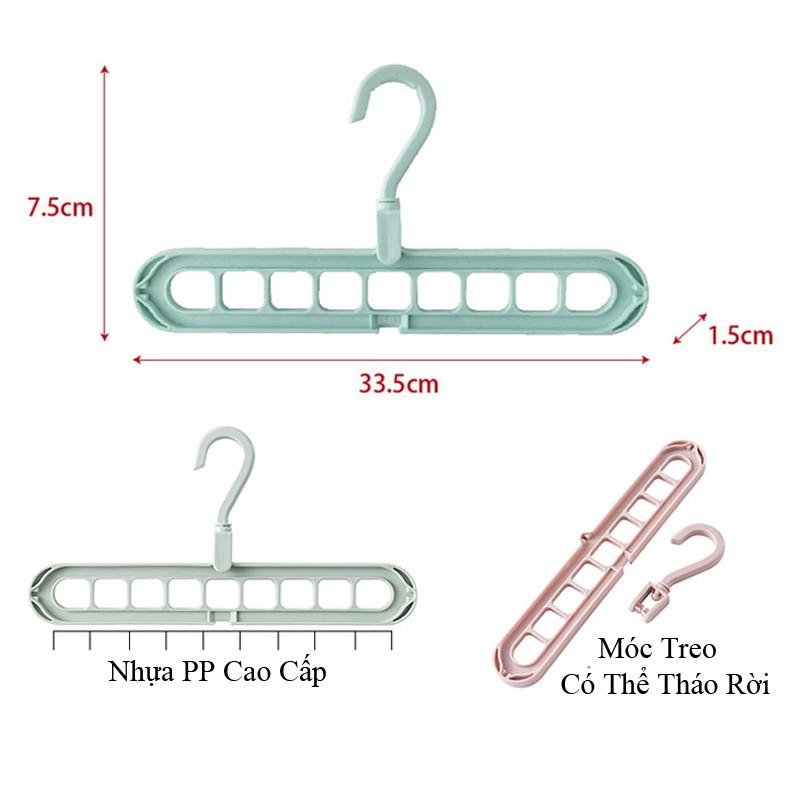 Móc treo quần áo xoay