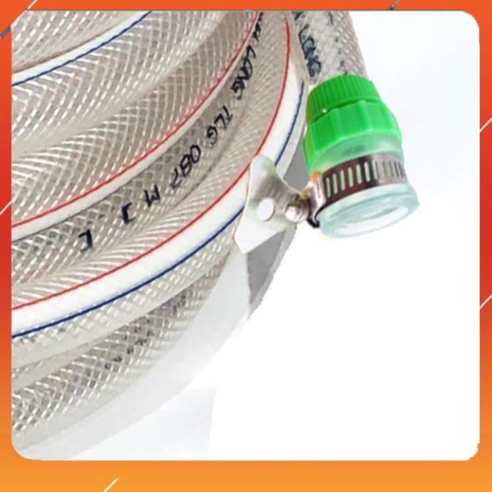 Vòi Xịt️Evoucher Bộ dây vòi xịt nước rửa xe, tưới cây , tăng áp 3 lần, loại 3m, 5m 206319Kcút sập+ túi đựng bút