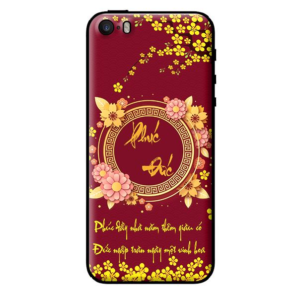Ốp lưng in cho Iphone 5/5s/5se Mẫu Tết 2020  - Hàng chính hãng