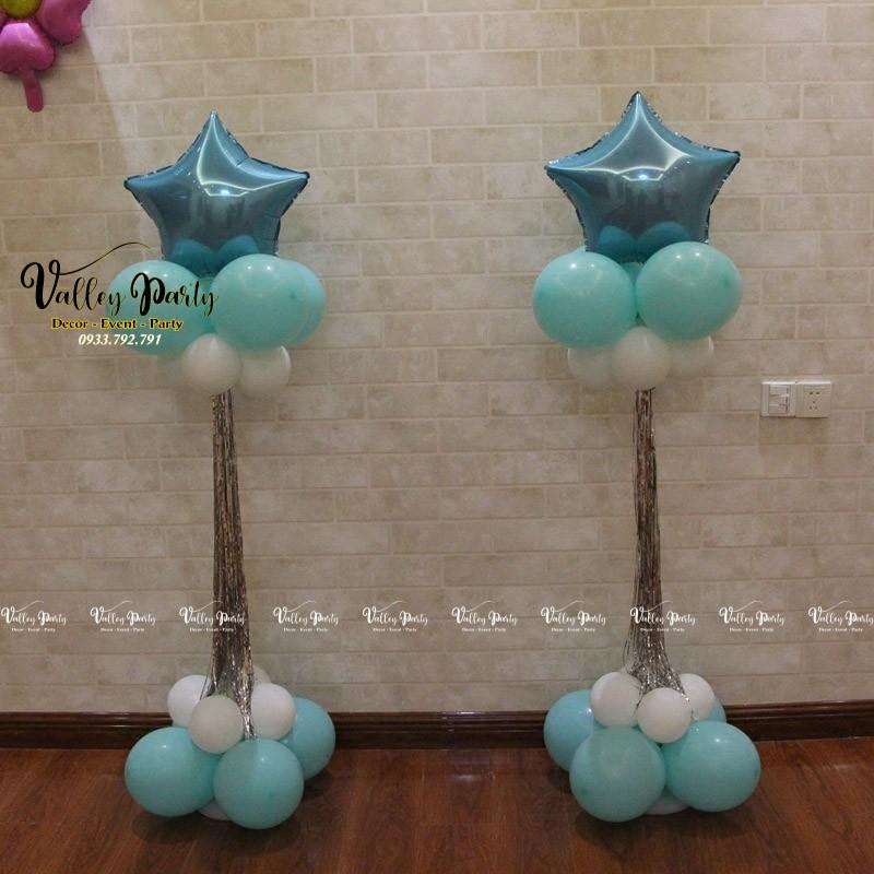 Trụ Bóng Jumbo 1,2m, Cột Đế Trụ Gắn Bóng To Trang Trí Sinh Nhật, Bộ Trụ Bóng Trang Trí Lối Đi Size 1m2