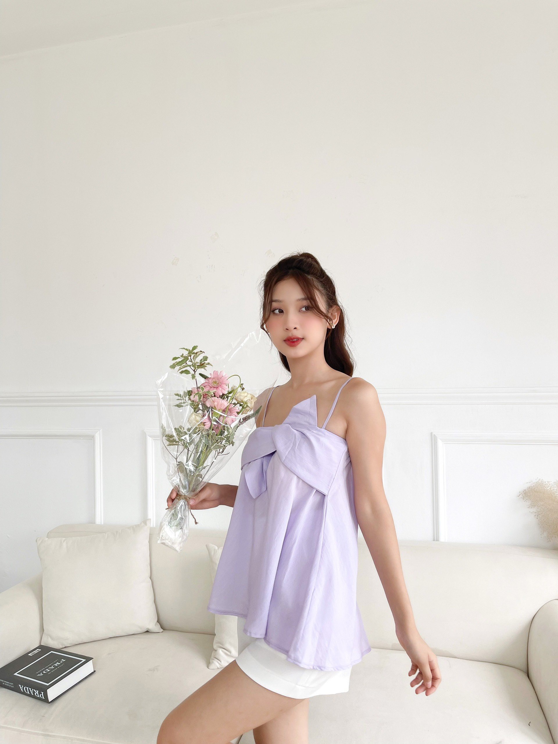 YU CHERRY | Áo Meimei Cami Top YA421