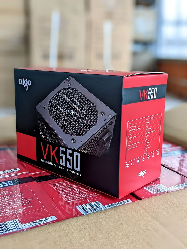 Nguồn máy tính AIGO VK550 - 500W - Hàng chính hãng
