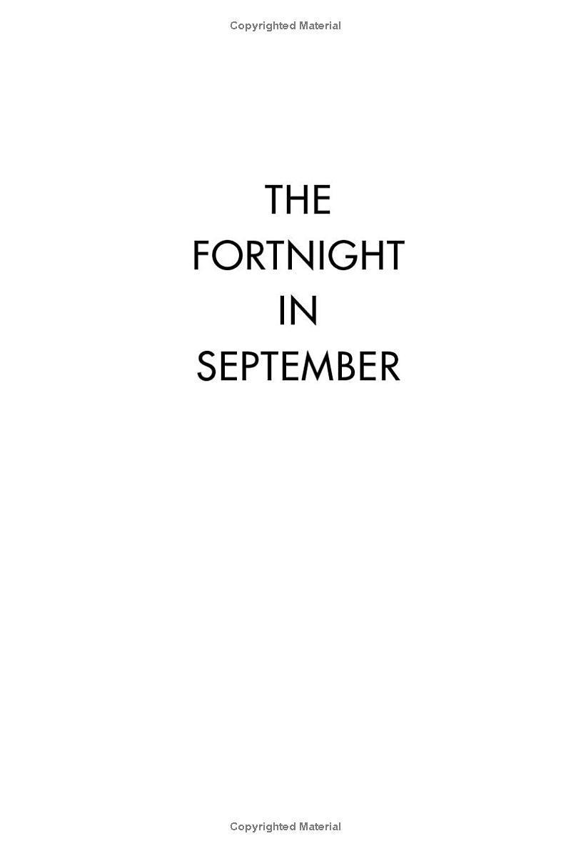 The Fortnight In September