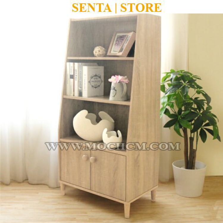 Kệ sách trang trí đa năng cho phòng khách và phòng ngủ gỗ công nghiệp MOC543