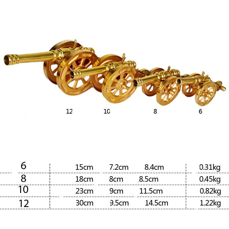 Mô hình đại pháo súng thần công bằng đồng thau