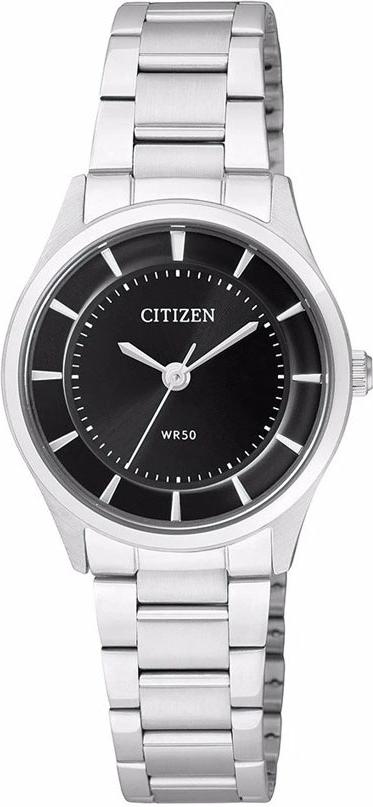 Đồng hồ nữ dây thép không gỉ Citizen Quartz ER0200