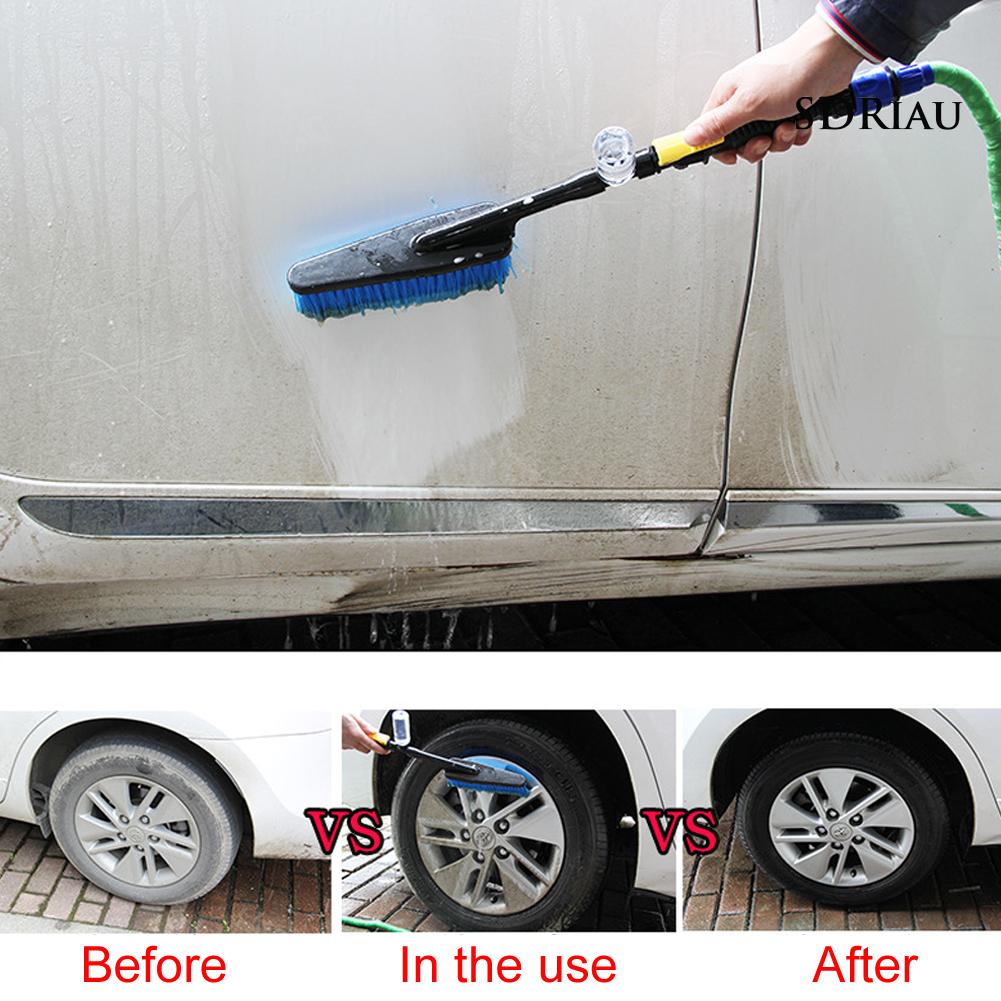 Cọ Vệ Sinh Xe Hơi Có Tay Cầm Dài Tiện Lợi