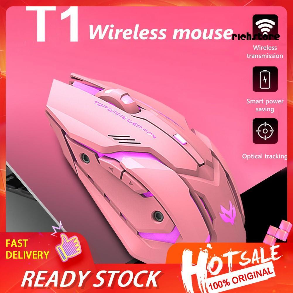 Chuột Gaming T1 Quang Học Không Dây 2.4g