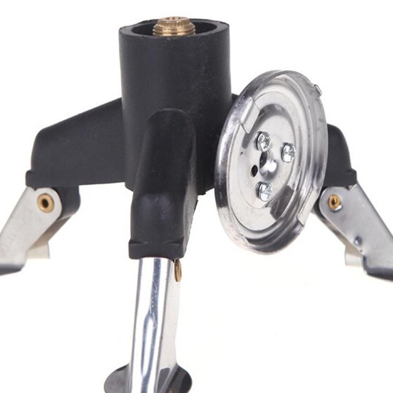 Outdoor Tripod Gas Stove Connector Ultralight Tank Stand Adapter Three Legs Gas Tank Adapter