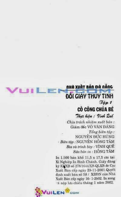 đôi giày thủy tinh chapter 1 2