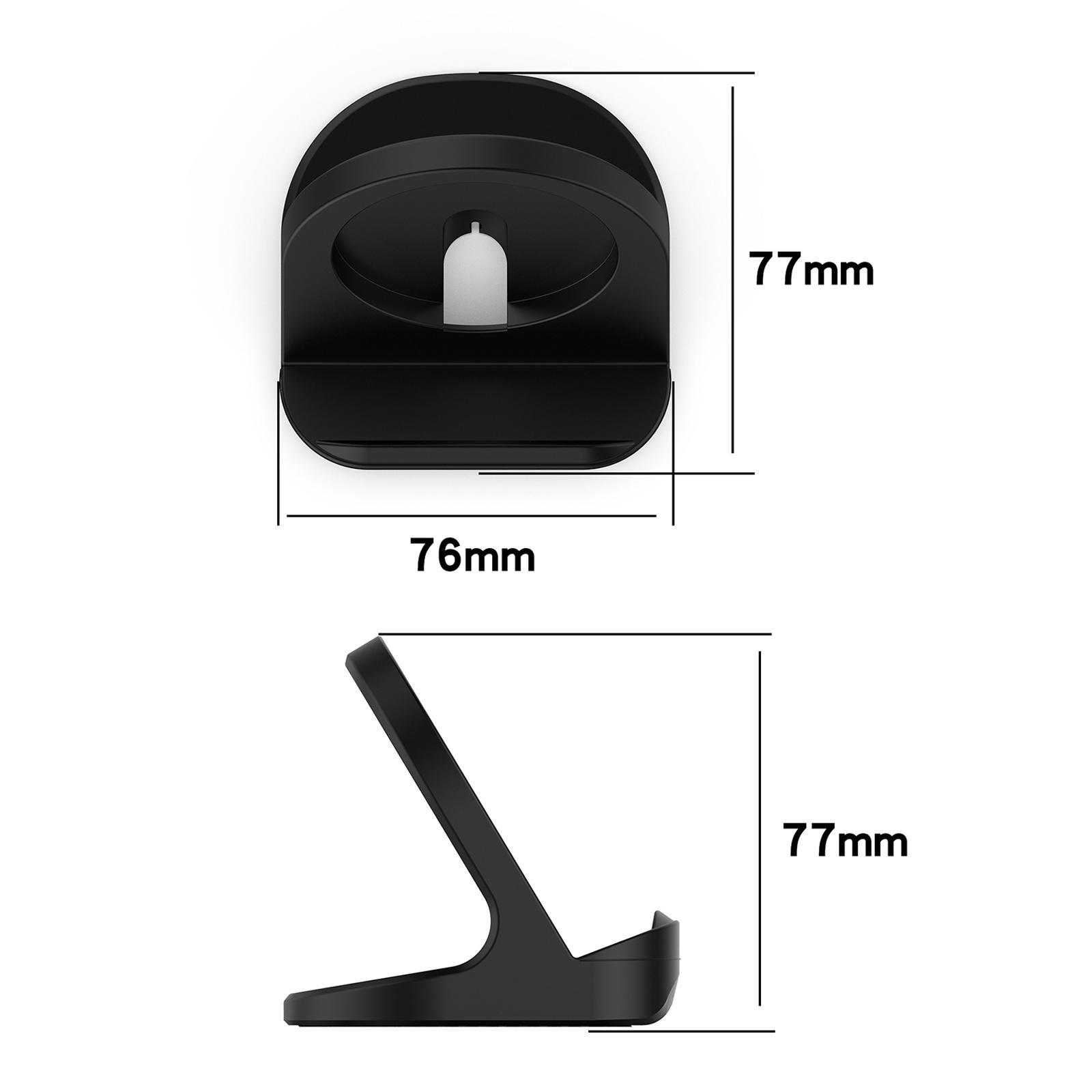 Phone Charger Stand Holder for 12 Pro Max XR 8 black