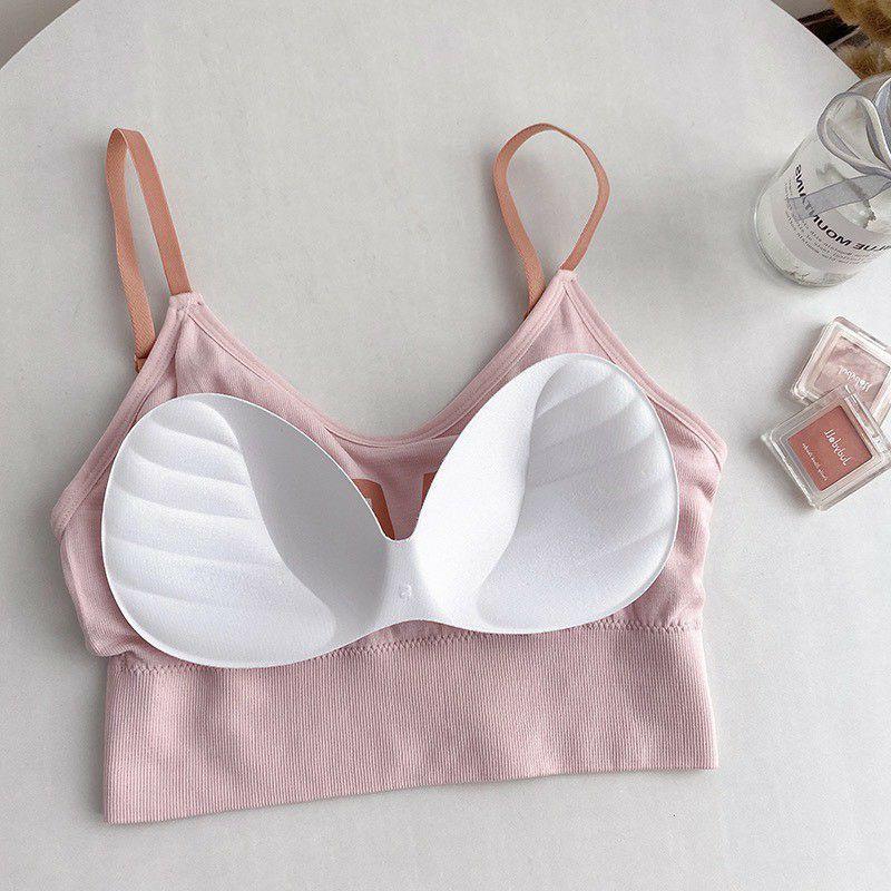 Áo Bra 2 Dây Có Mút Đệm Ngực Hót Hít Babe
