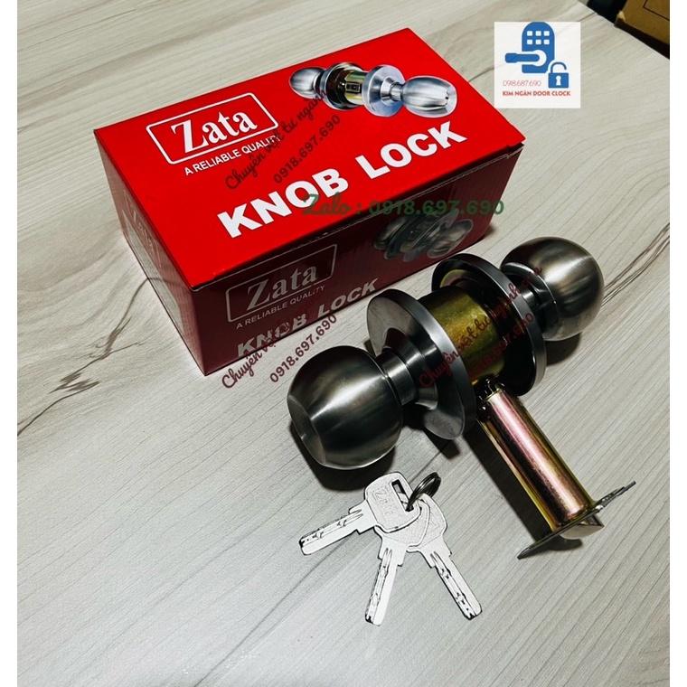 Bộ khoá tay đấm tròn cửa đi ZATA giá tốt hàng xịn