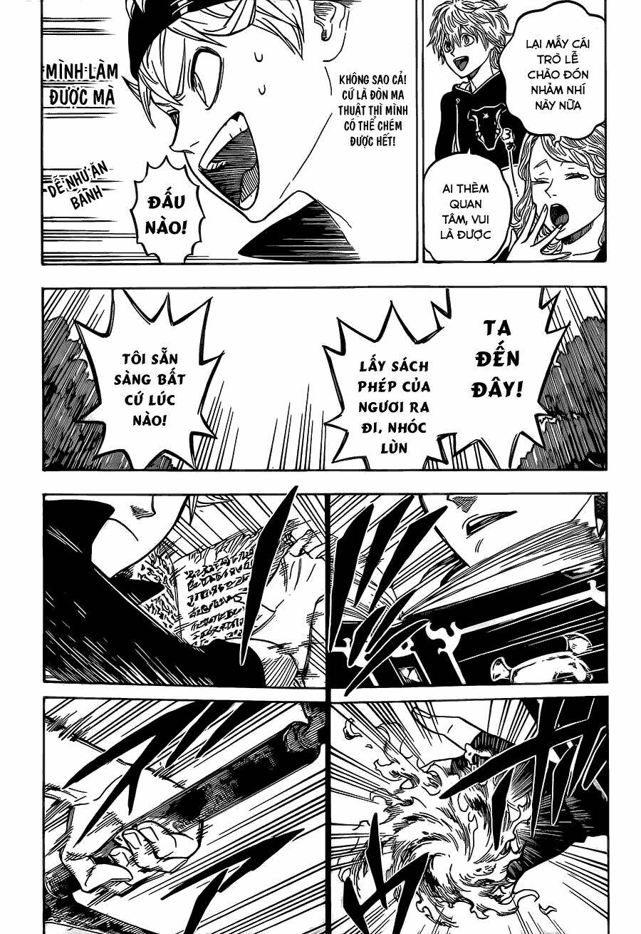 black clover - pháp sư không phép thuật chapter 4 9