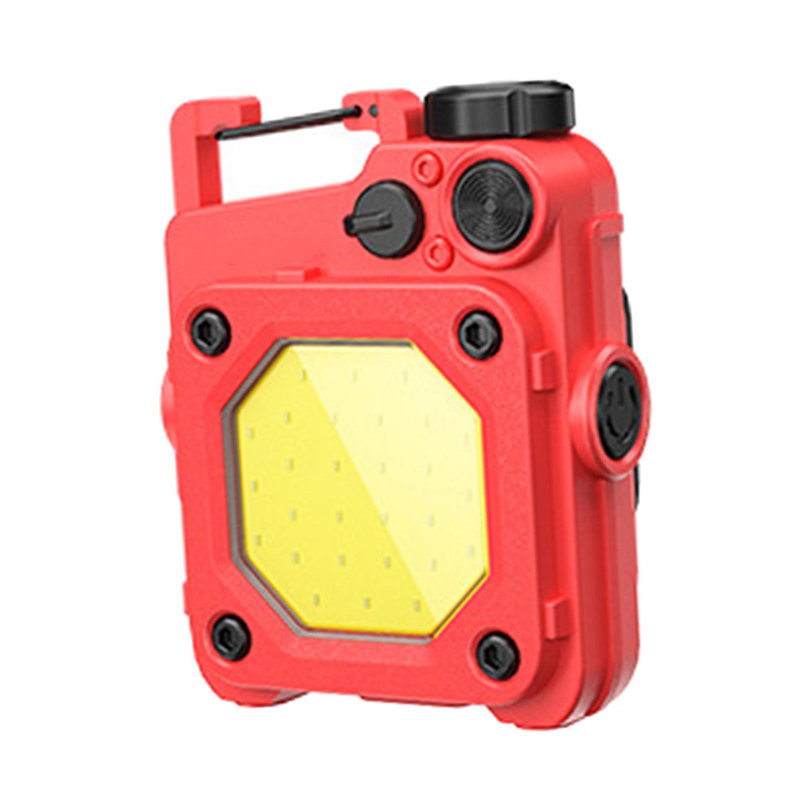 Mini LED Flashlight Bright Multifunction Backpacking COB Work Light Keychain