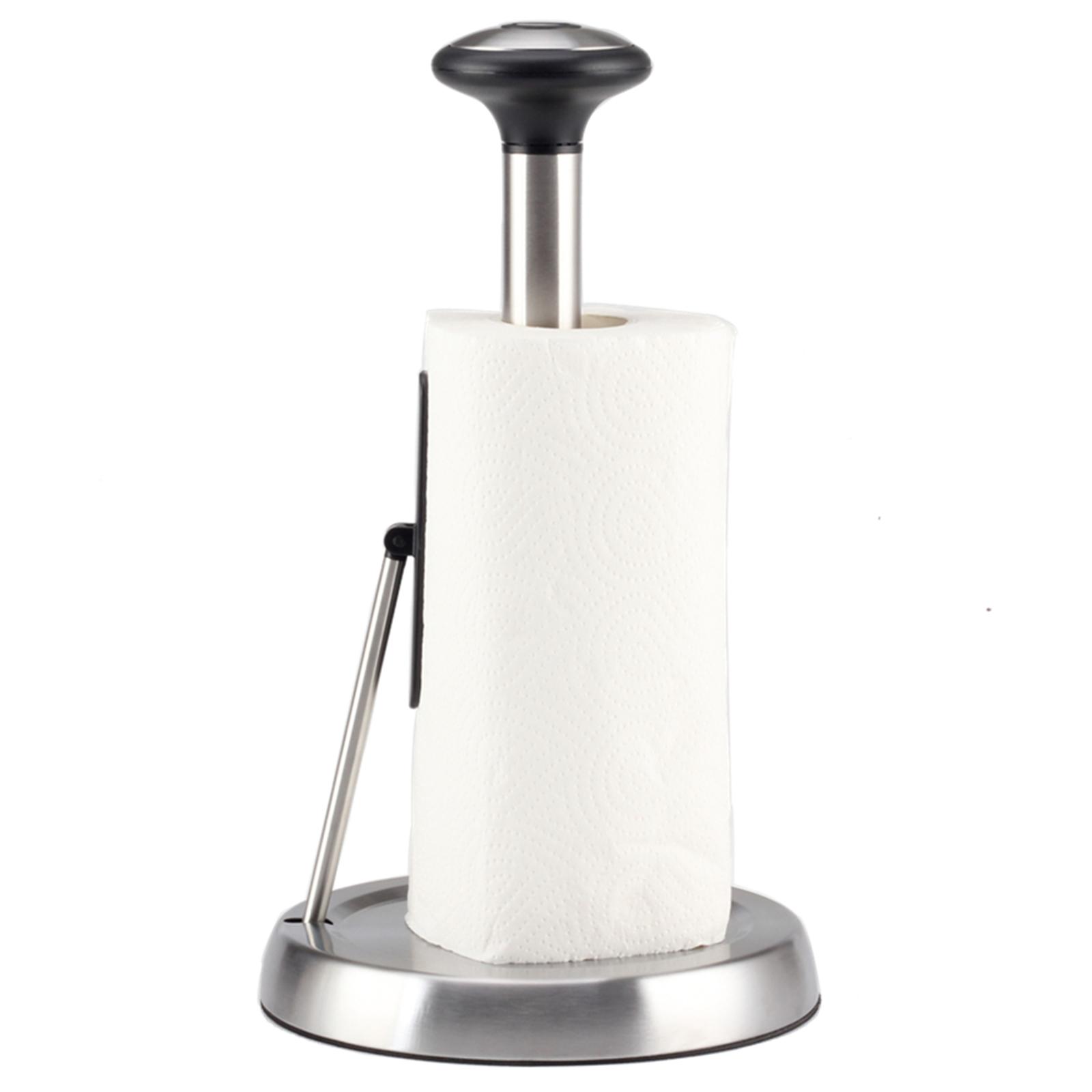 Paper Towel Holder Standing Stainless Steel Adjustable