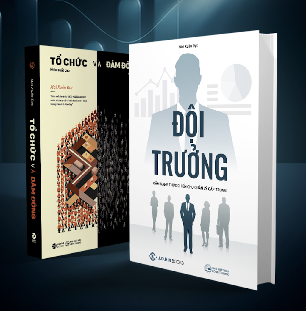 Combo Sách Tổ chức và Đám đông - Sách Đội Trưởng