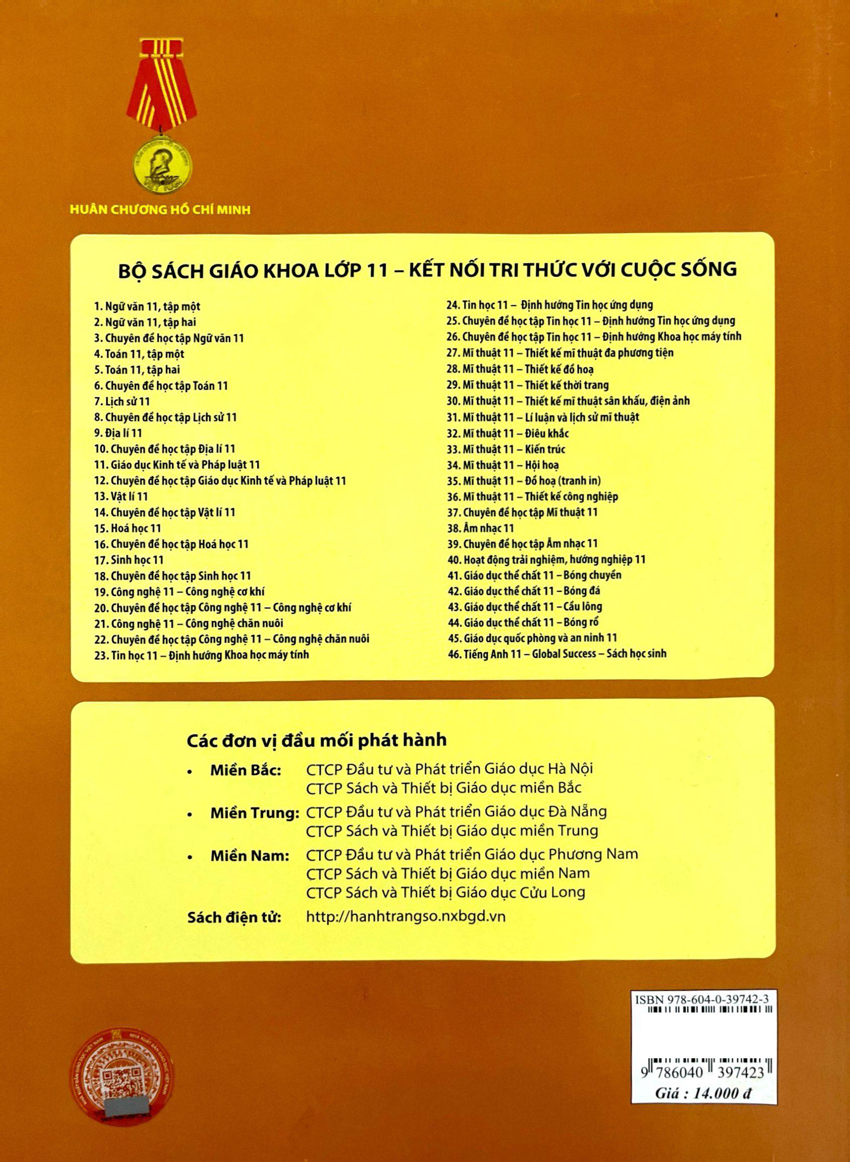 Sách Giáo Khoa Lịch Sử 11 (Kết Nối) (Chuẩn)