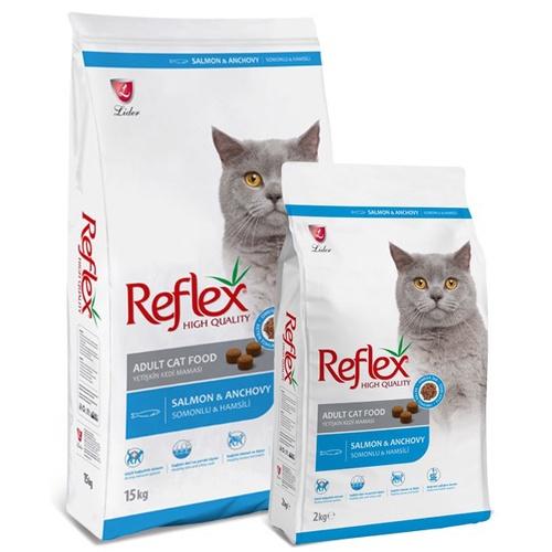 Thức Ăn Cho Mèo Reflex Adult Salmon & Anchovy Hộp 1kg