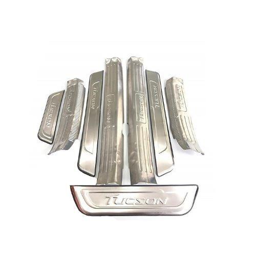 BỘ NẸP BƯỚC CHÂN TRONG NGOÀI INOX DÀNH CHO XE HYUNDAI TUCSON 2019
