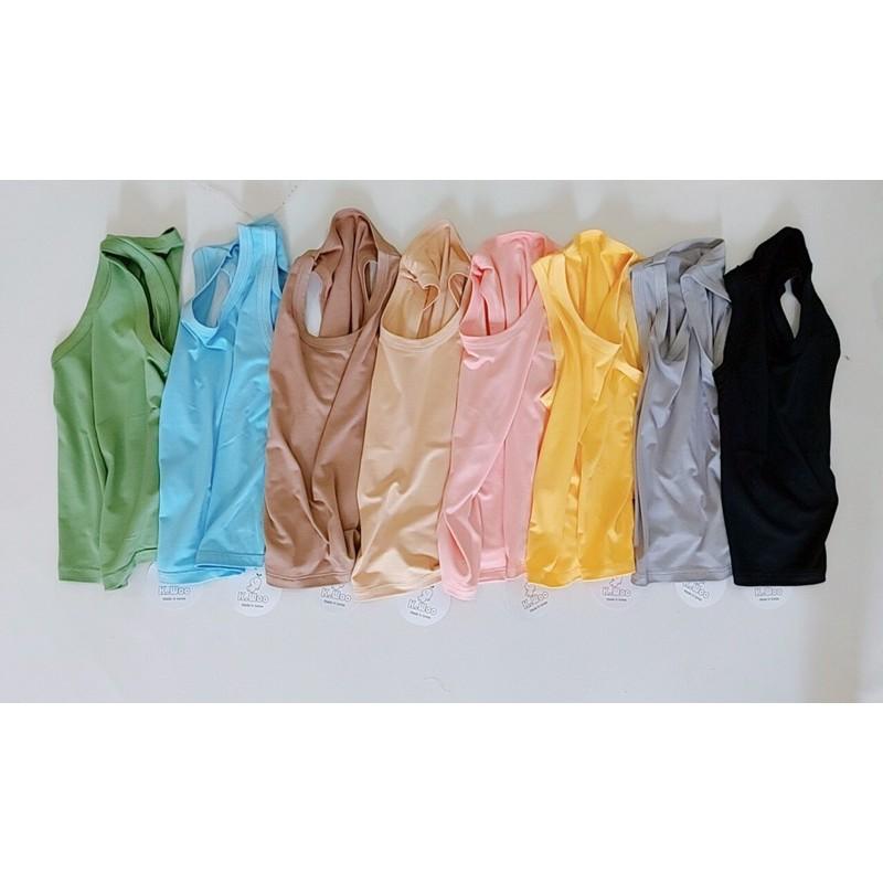 Áo ba lỗ petit thun lạnh Kwoo cho bé trai / bé gái