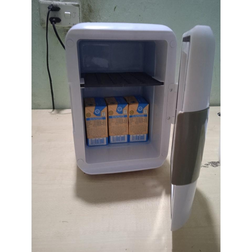 Tủ Lạnh Mini Dùng Cho Ô Tô hoặc đựng mỹ phẩm 4 lít
