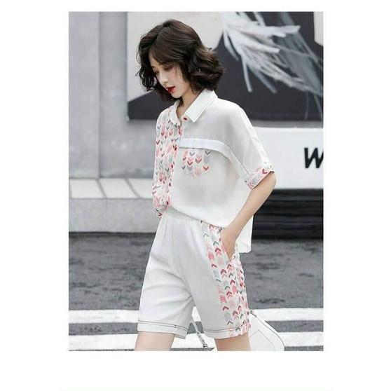 HÀNG NHẬP - SÉT BỘ ÁO SƠ MI IN HỌA TIẾT MŨI TÊN
