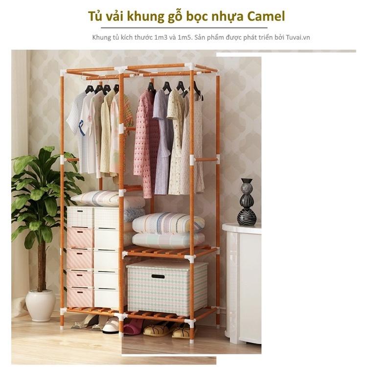 tủ khung gỗ có BỌC NHỰA