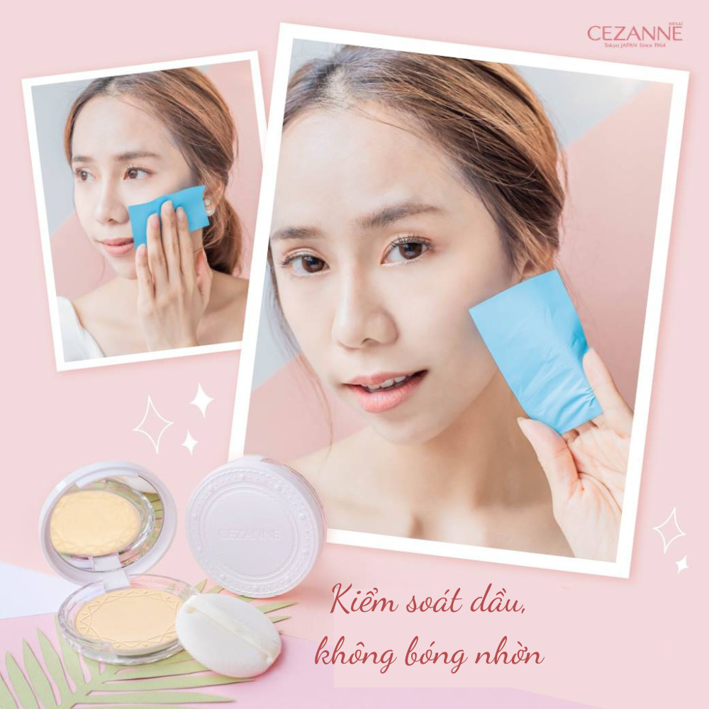 Phấn Phủ Cezanne UV Clear Face Powder