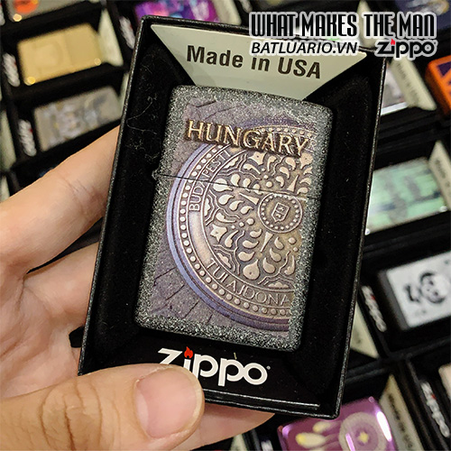 Bật Lửa Zippo 211 Hungary Cover Plate