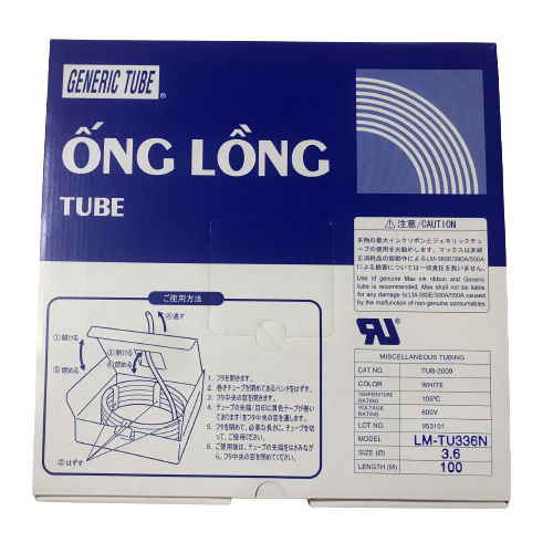 Ống lồng Generic Tube  LM-TU336N (3.6mm, 100m/cái), Hàng chính hãng