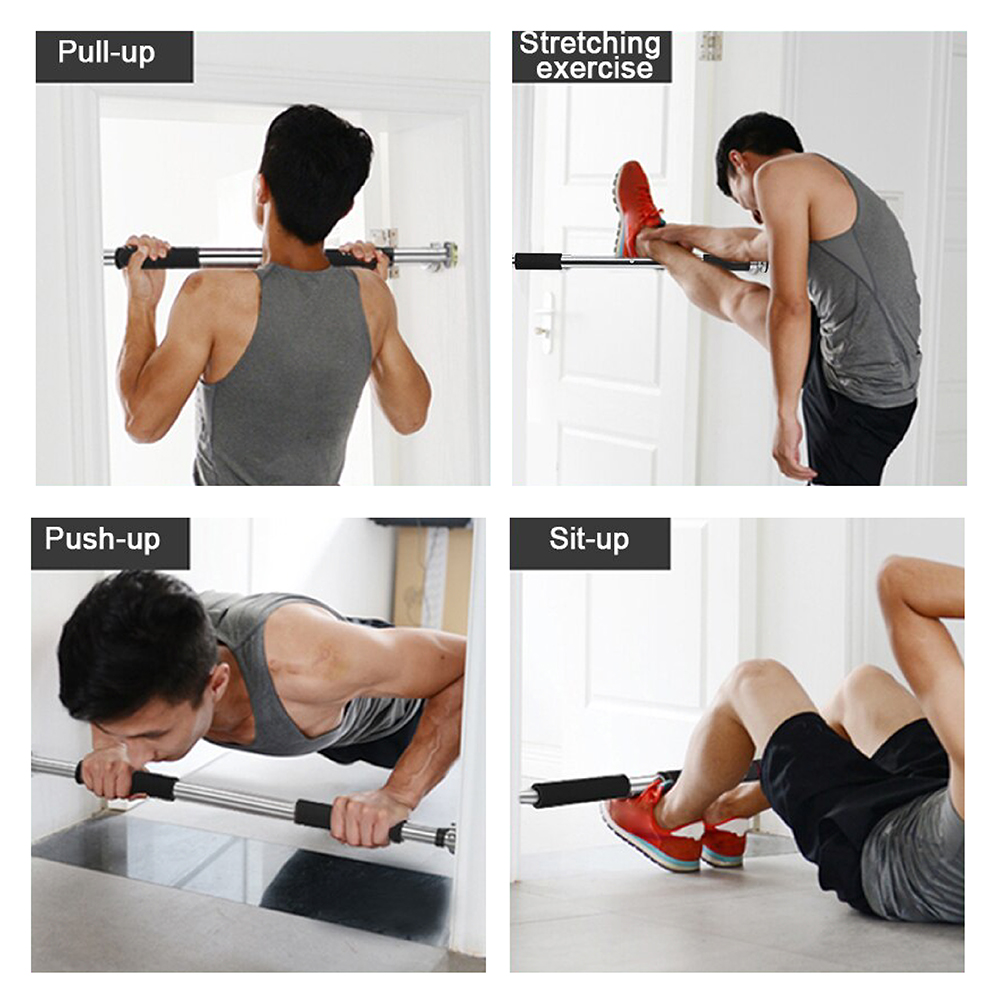 Xà Đơn Treo Tường 60-150cm Gắn Cửa Đa Năng Độ Dài Tùy Chỉnh Giúp Bạn Tập Gym, Tập Cơ Bụng, Cơ Vai, Cơ Xô treo tường gắn cửa độ dài tùy chỉnh