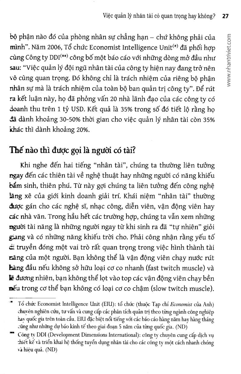 Nhân Tài Của Bạn Họ Là Ai?