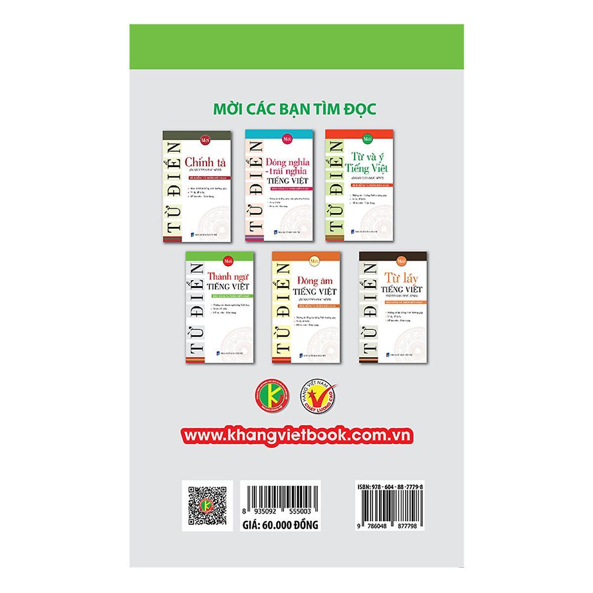 Sách - Từ Điển Thành Ngữ Tiếng Việt - Khang Việt Book