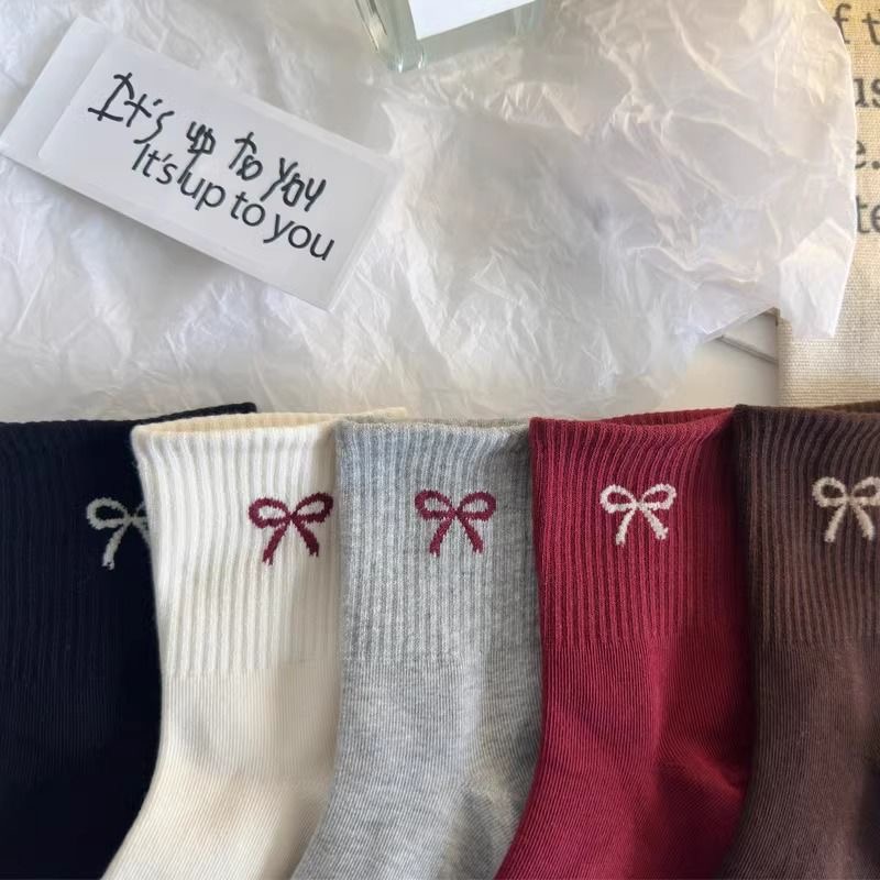 SET 5 ĐÔI TẤT VỚ NƠ NỮ DỄ THƯƠNG MÃ 45 TỪ 1-12 TUỔI DÀNH CHO BÉ GÁI