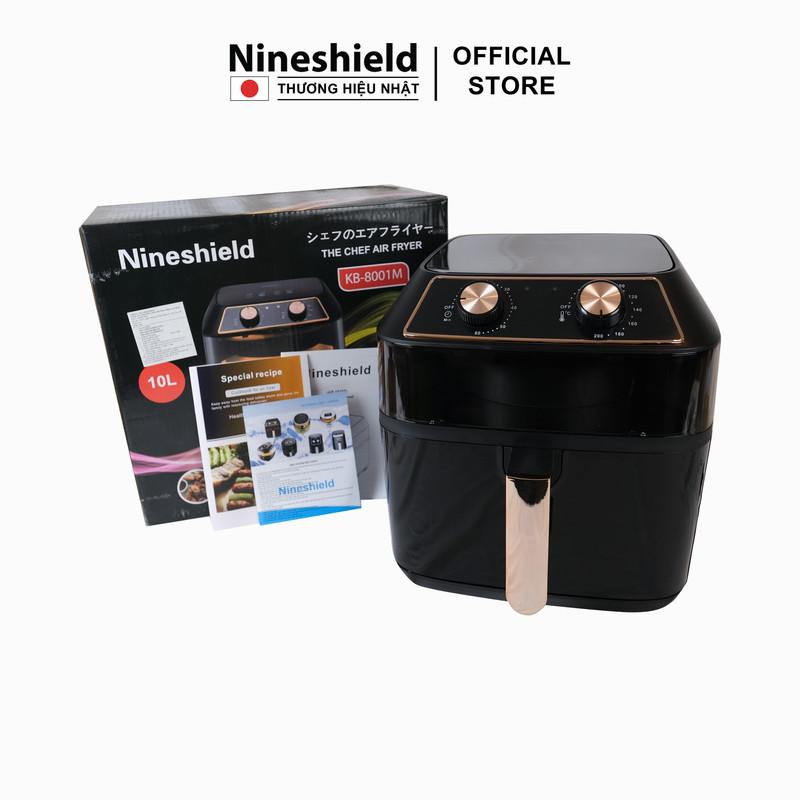 Nồi Chiên Không Dầu Nineshield 10L KB-8001M - Hàng chính hãng