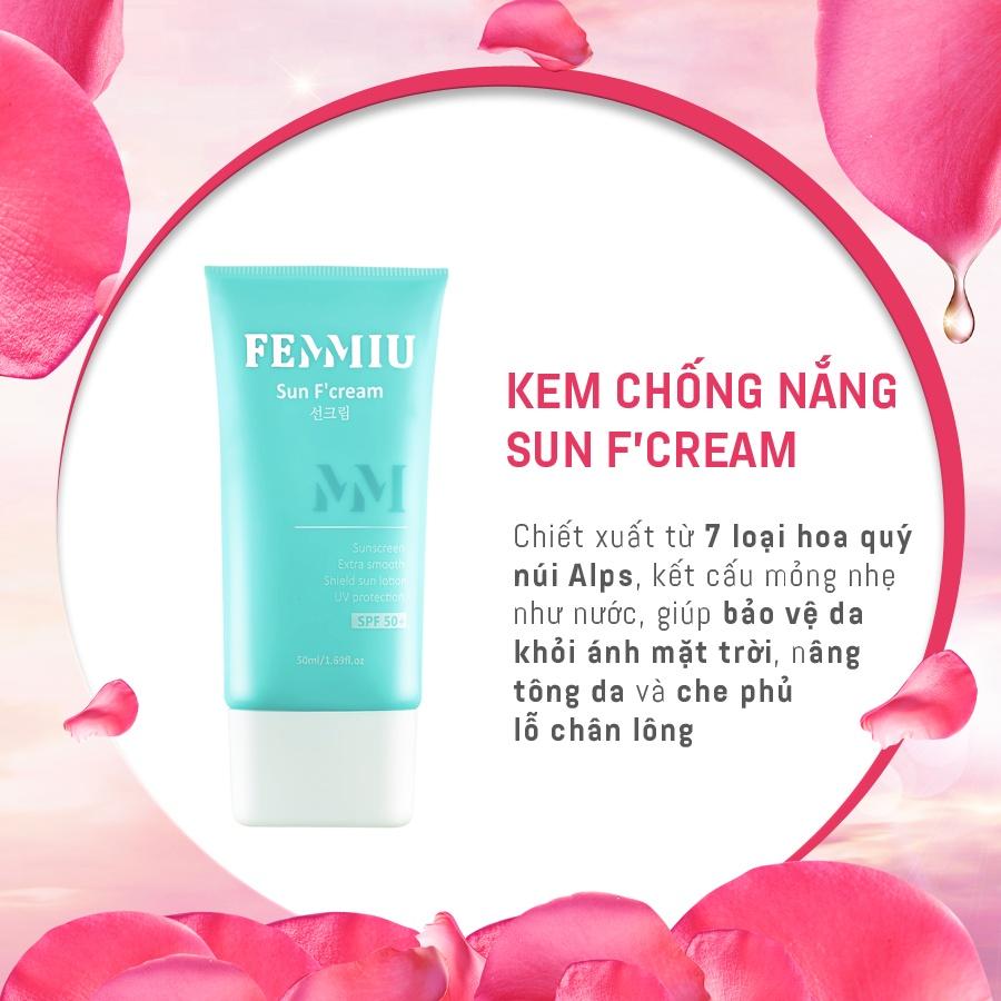 Kem Dưỡng Da Chống Nắng Sun F'cream femmiu (50ml)