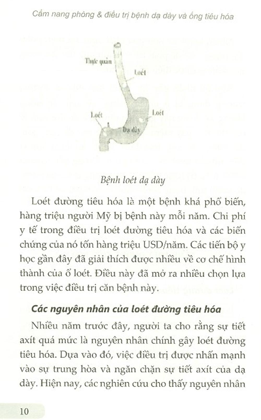 Sách Cẩm Nang Phòng &amp; Điều Trị - Bệnh Dạ Dày &amp; Ống Tiêu Hóa