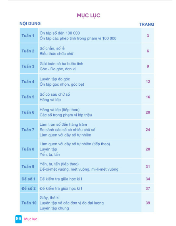 Sách - Vở Bài Tập Toán Nâng Cao 4 tập 1 - Biên soạn theo chương trình GDPT mới