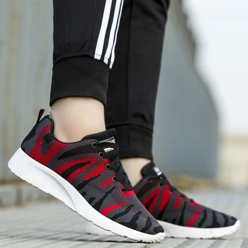 Giày Thể Thao Nam Sneaker Thoáng Khí Năng Động Trẻ Trung Cổ Vừa Nhiều Màu GNA03 SUNO STORE