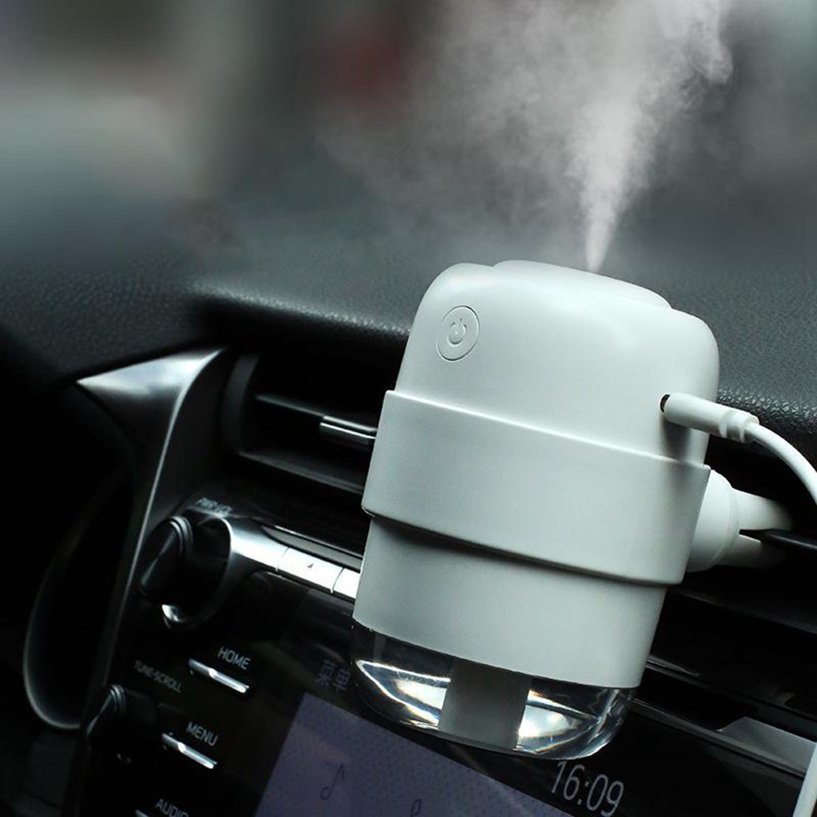 Portable Mini Humidifier Personal USB Desktop Cool Mist Humidifier W/ Lights