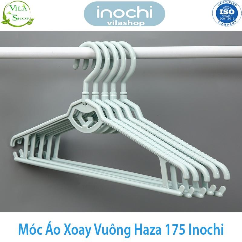 Móc Treo Quần Áo Xoay Vuông Hara 175, Mắc Treo Quần Áo Nhựa Cao Cấp INOCHI Tiêu Chẩn Nhật