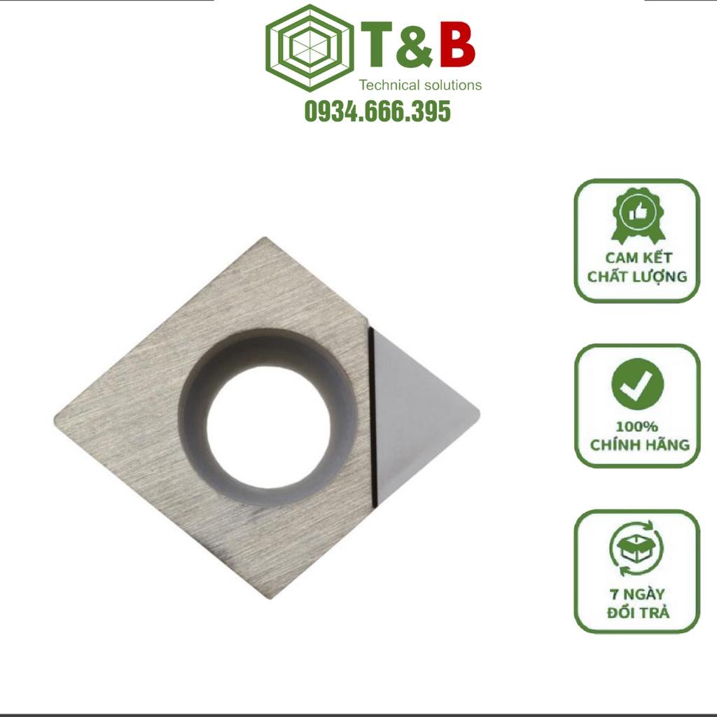 Mảnh Dao Tiện Ngoài Kim Cương  PCD Kyocera Model CCMT09T302SE KPD001