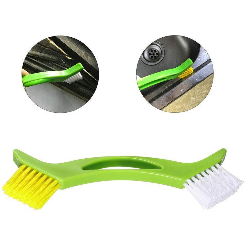 KIT CALIS Cleaning Brush 4 in 1 Tòa án Bàn chải và Ecrevasses Brush để làm sạch độ sâu của phòng tắm và sàn nhà bếp