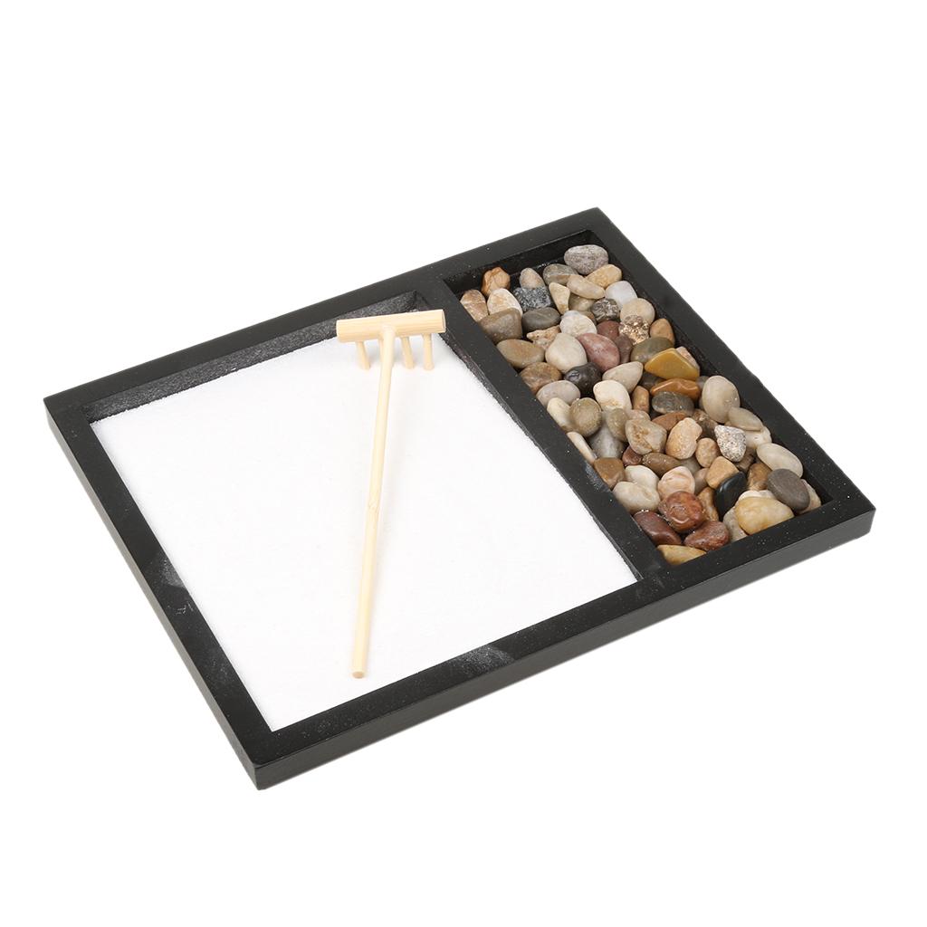 Japanese Zen Garden Sand Rocks Taoist Fengshui Yin Yang - Meditation #3