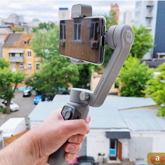 Gimbal Zhiyun Smooth Q3 - Tay cầm chống rung Zhiyun Q3 trang bị đèn LED F6 / S5B / H4 / L08 / L09