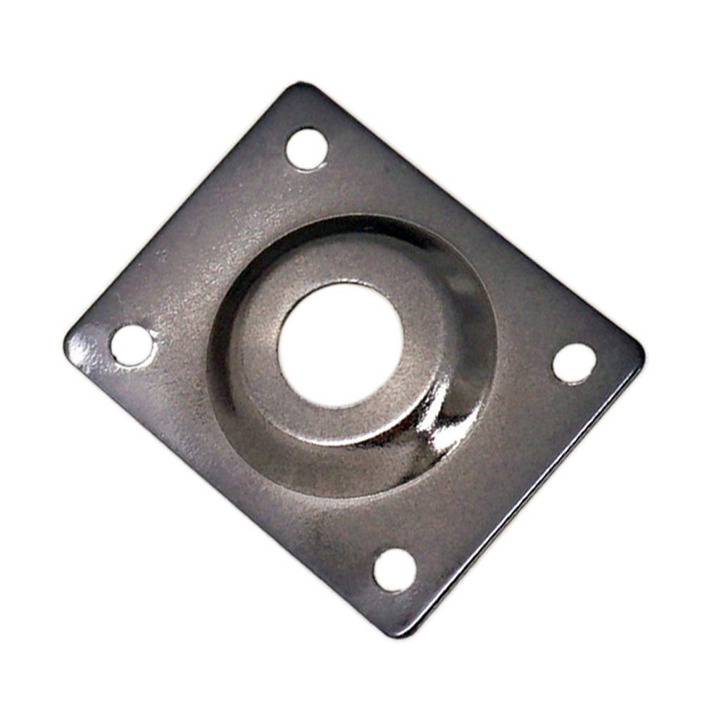 Input Output Plate for Electric Guitar LP SG Rectangle